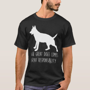 Camiseta Con los perros grandes viene el gran diseño de pal