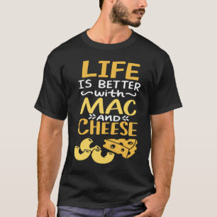 Camiseta Con Mac Y Cheesy Macaroni
