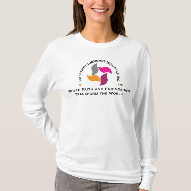 Camiseta con marca Long Sleeve ICI (Anverso)