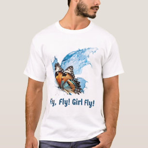 Camiseta con mariposa