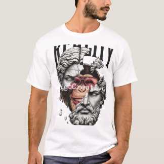 camiseta con máscara