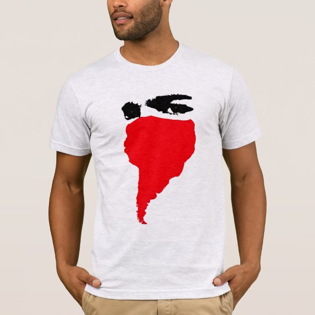 camiseta con máscara roja (Anverso)