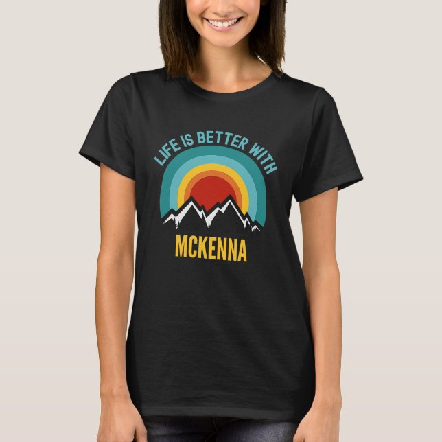 Camiseta Con Mckenna Dating Mckenna (Anverso)