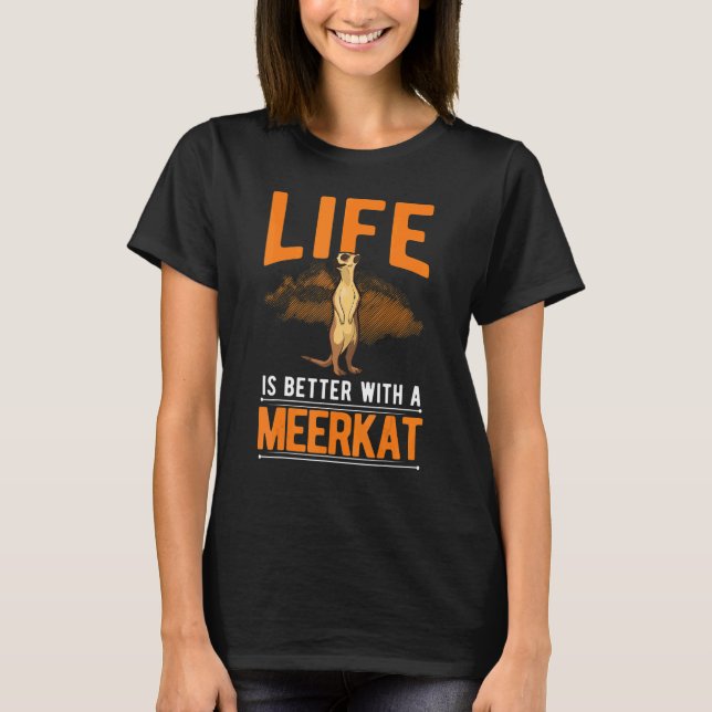 Camiseta con Meerkat 1 (Anverso)