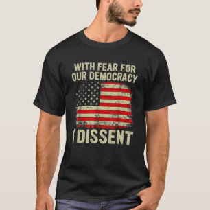 Camiseta Con-Miedo-Por-Nuestra-Democracia-Disiento