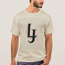 Camiseta con monograma de LJ Fashion - Logotipo ne