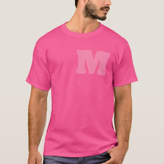 Camiseta con monograma "m"