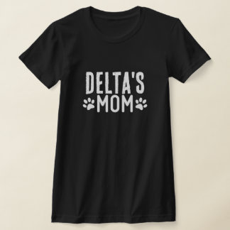 Camiseta con nombre de mascota personalizado para 