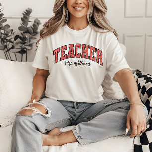 Camiseta con nombre personalizado como regalo de a