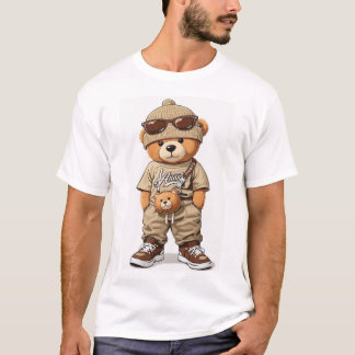 Camiseta con osito bebé en ella.