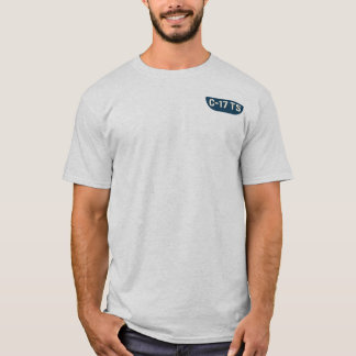 Camiseta con parche de C-17TS