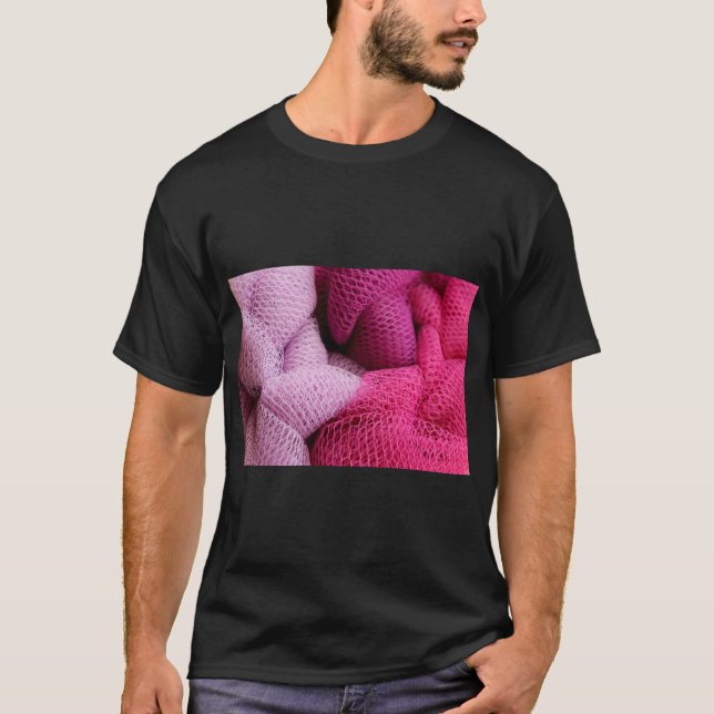 Camiseta con patrón texturizado – Profundidad eleg (Anverso)