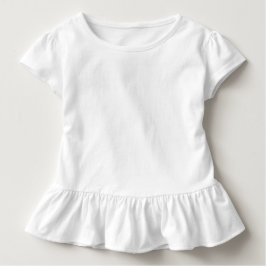 Camiseta con pliegues para niños pequeños