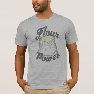 Camiseta con poder de harina