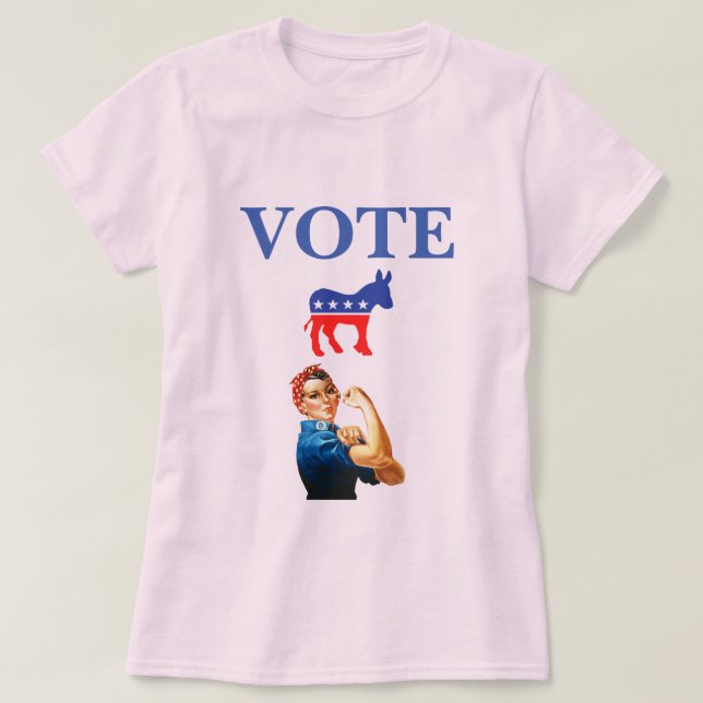 Camiseta con poder femenino (Diseño del anverso)