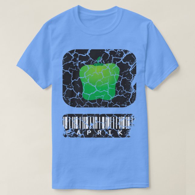 Camiseta con problemas de pimiento alimenticio de  (Diseño del anverso)