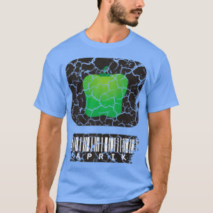 Camiseta con problemas de pimiento alimenticio de 