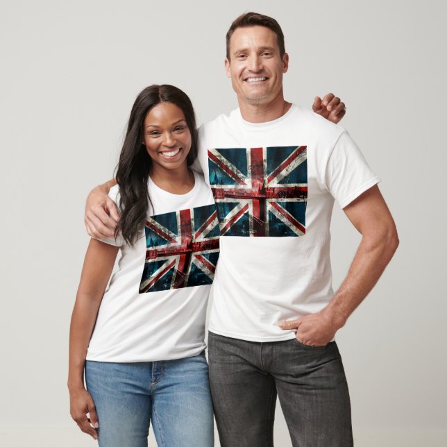 Camiseta con problemas de Union Jack (Unisexo)