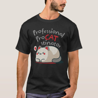 Camiseta con Procrastinador Profesional en ella