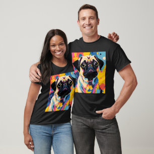 Camiseta con pug