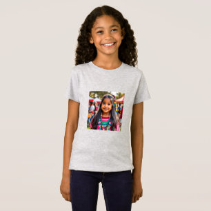 Camiseta con punto de jersey