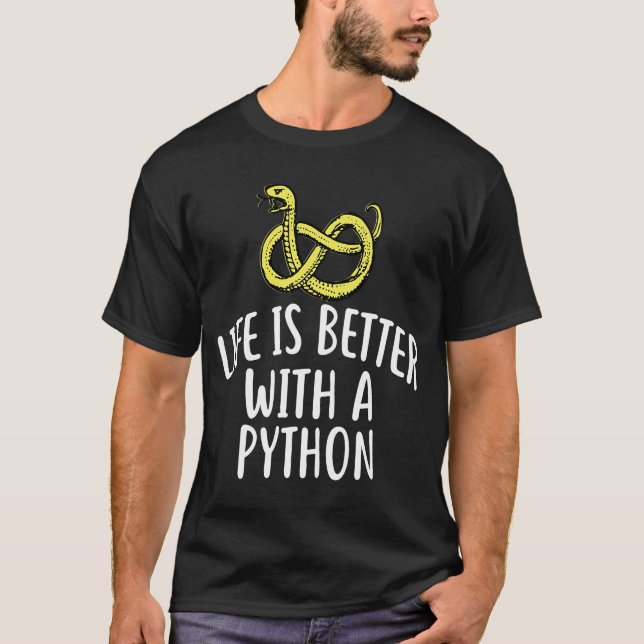 Camiseta Con PYTHONS (Anverso)