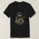 Camiseta con rana hippie (Diseño del anverso)