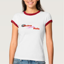 Camiseta con reglas de hockey para mamás