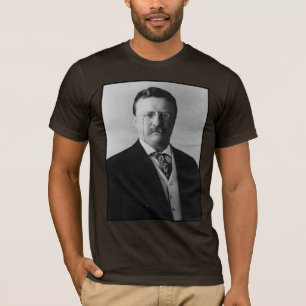 Camiseta con retrato del presidente Theodore Roose