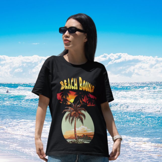 Camiseta Con rumbo a la playa junto al mar (Subido por el creador)