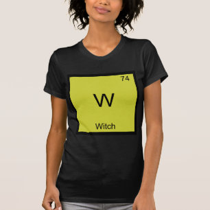 Camiseta con símbolo del elemento químico divertid