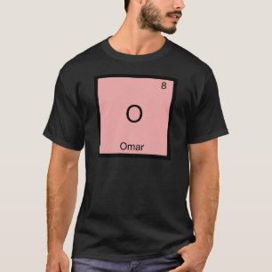 Camiseta con símbolo del elemento químico divertid
