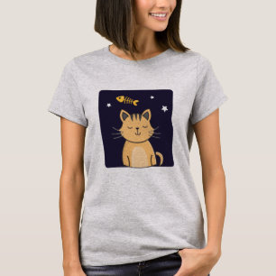 Camiseta con sueños de gato y pescado, amantes de 