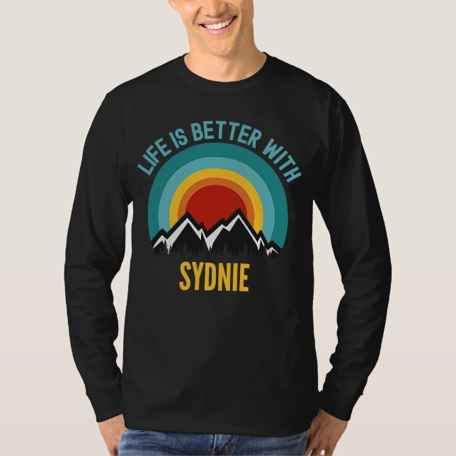 Camiseta Con Sydnie Dating Sydnie (Anverso)