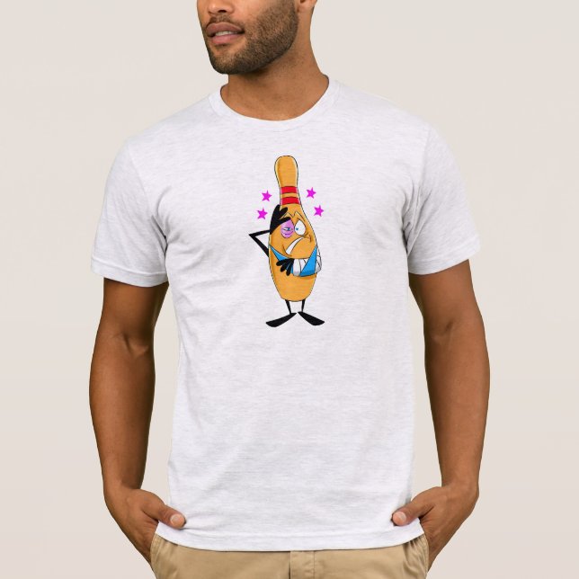 Camiseta Con tema de bolos (Anverso)
