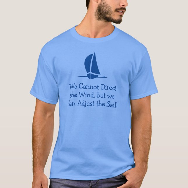 Camiseta Con tema de vela o yate (Anverso)