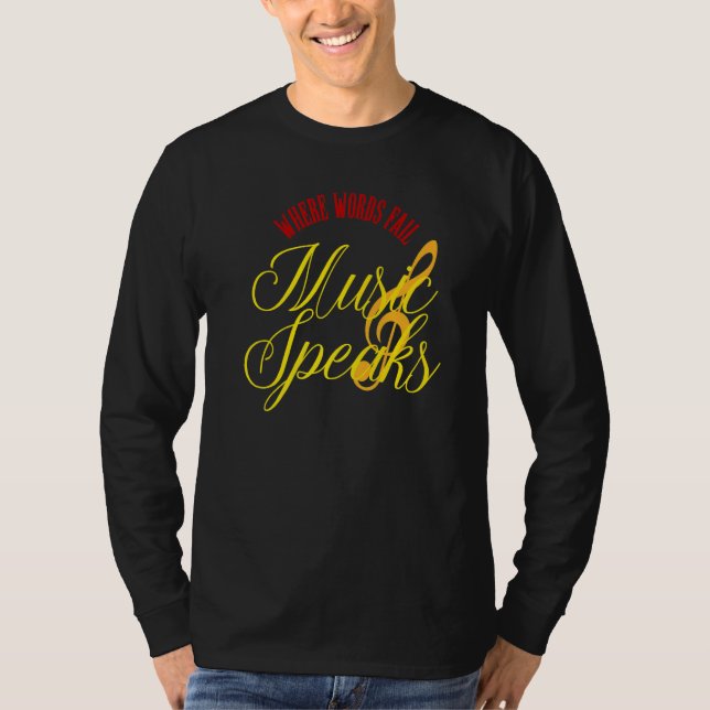 Camiseta Con tema musical (Anverso)