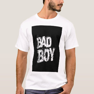 CAMISETA CON TEXTO IMPRESO BAD BOY