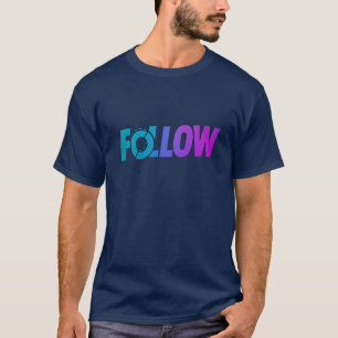 Camiseta con tipografía "SIGUE" en negrita – Camis