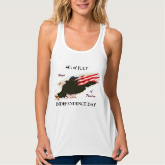 Camiseta Con Tirantes 4 de julio, Día de la Independencia