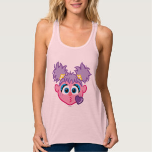 Camiseta Con Tirantes Abby Face lanzando un beso