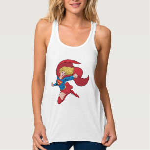 Camiseta Con Tirantes Adorable Supergirl Stance