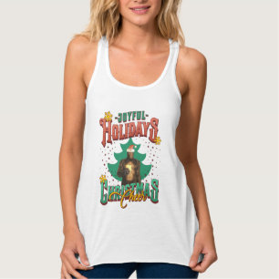 Camiseta Con Tirantes Alegría Navideña Divertida de Bigfoot