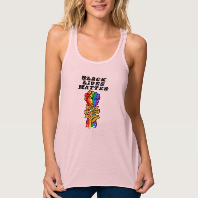 Camiseta Con Tirantes Aliado florido (Anverso)