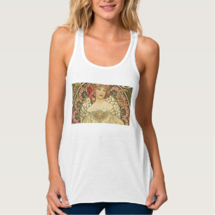 Camiseta Con Tirantes Alphonse Mucha - Maestro Art Nouveau