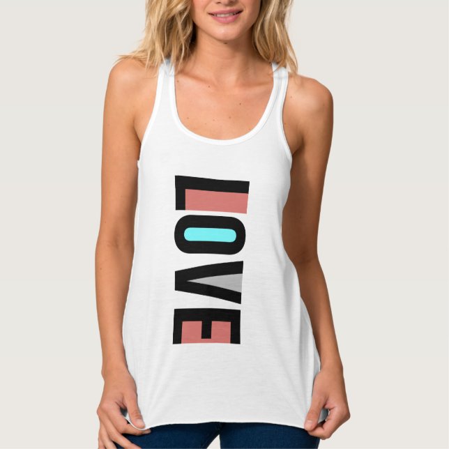 Camiseta Con Tirantes Amar (Anverso)