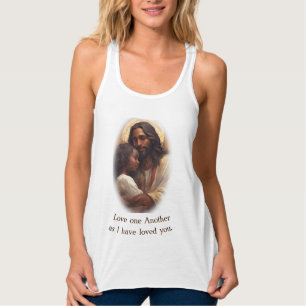 Camiseta Con Tirantes Amas unos a otros y te amo