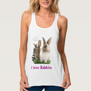 Camiseta Con Tirantes Amo a los Rabbits