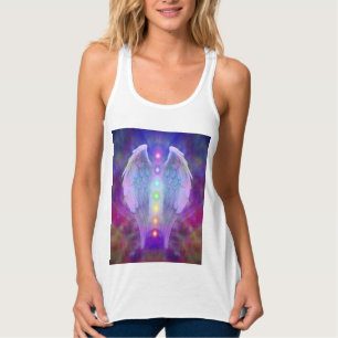 Camiseta Con Tirantes Amor, chakra, ángel, dios, curador, yoga, sanación