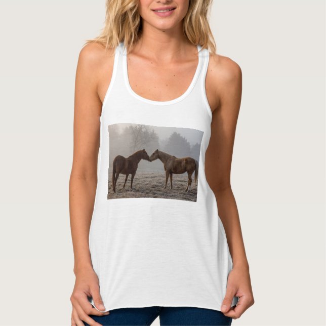 Camiseta Con Tirantes Amor de caballo (Anverso)
